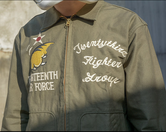 △ヴィンテージ復刻デザイン FLYING TIGERベトジャン▽