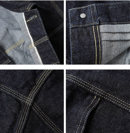 ▲1st型 506モディファイモデル/14.5OZ 三本針ステッチング セルビッチデニムジャケット▼サイズ36～46