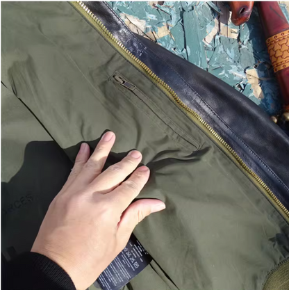 △ヴィンテージ復刻 植物タンニン鞣しカウレザーA-2ジャケット▽S～5XL