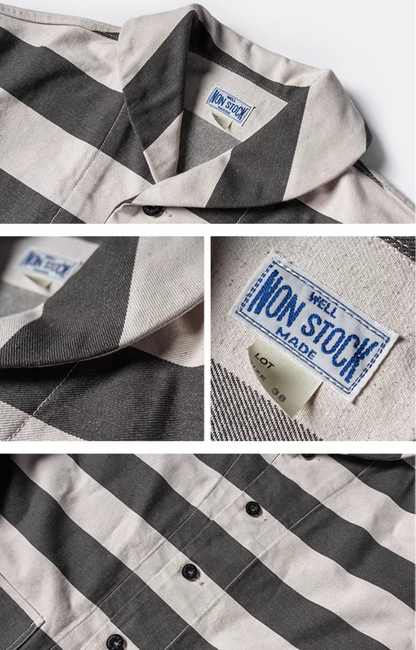 ★ヴィンテージ 復刻 コットン プリズナージャケット★S～2XL