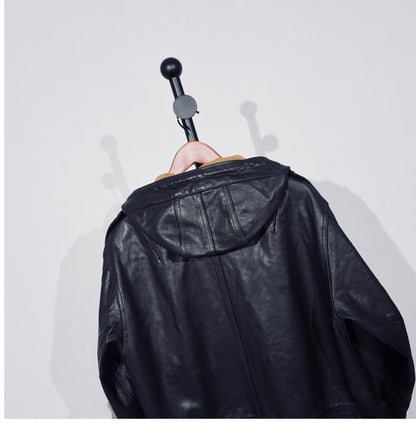 ◇ヴィンテージ復刻 ホースハイドレザーM-51 フィッシュテイルコート◇