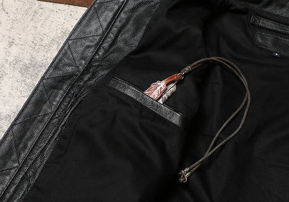 △ヴィンテージ復刻 カウレザー CWU-45/Pフライトジャケット▽S～5XL