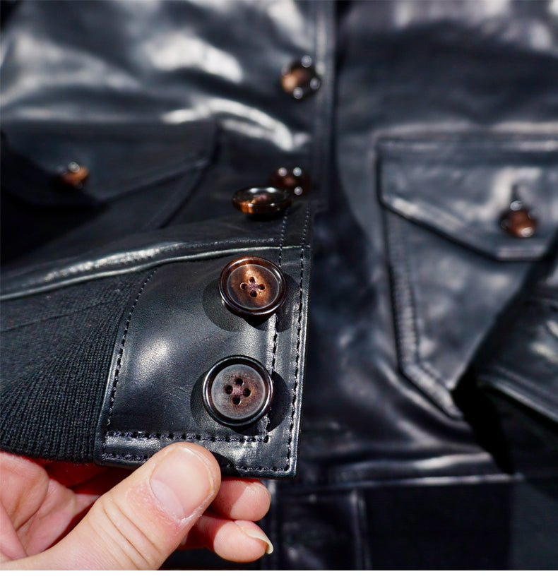 ★ヴィンテージ USエアフォース復刻 ホースハイドレザー A-1 フライトジャケット M～4XL