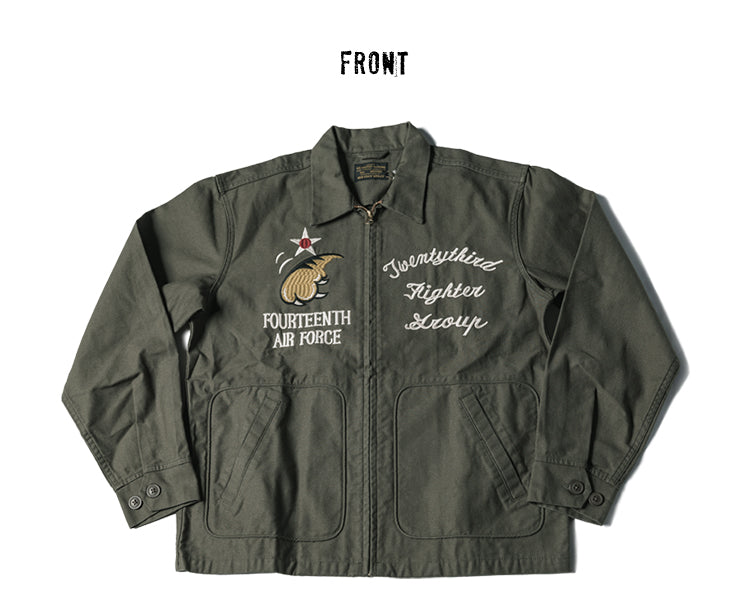 △ヴィンテージ復刻デザイン FLYING TIGERベトジャン▽