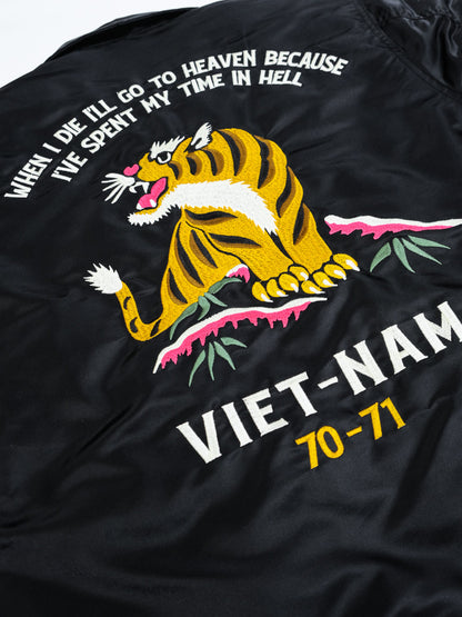 4色展開△ヴィンテージ モディファイ デザイン A2デッキ ベトジャン▽S～3XL