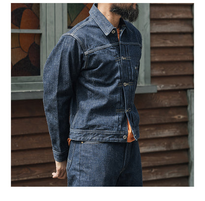 ▲1st型 506モディファイモデル/14OZ セルビッチデニムジャケット▼サイズ36～46