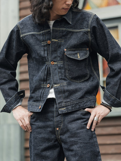 ◇1936年101型ヴィンテージ復刻 14.5OZ セルビッチ デニムパンツ◇29～38サイズ