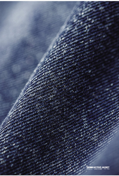 ▲ヴィンテージ J130復刻 10.5OZ デニム アクティブジャケット▼S～2XL