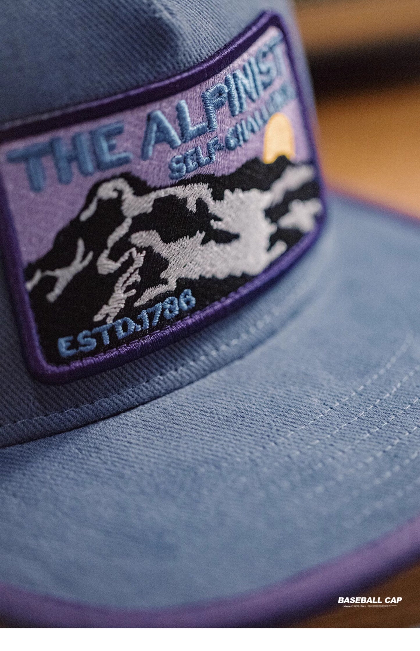 2色展開★ヴィンテージデザイン THE ALPINIST BASEBALLキャップ★