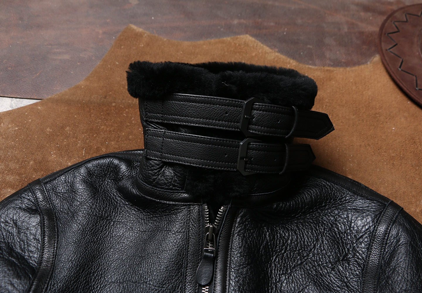 ☆オーストラリア産ムートンB-3フライトジャケット☆S～3XL