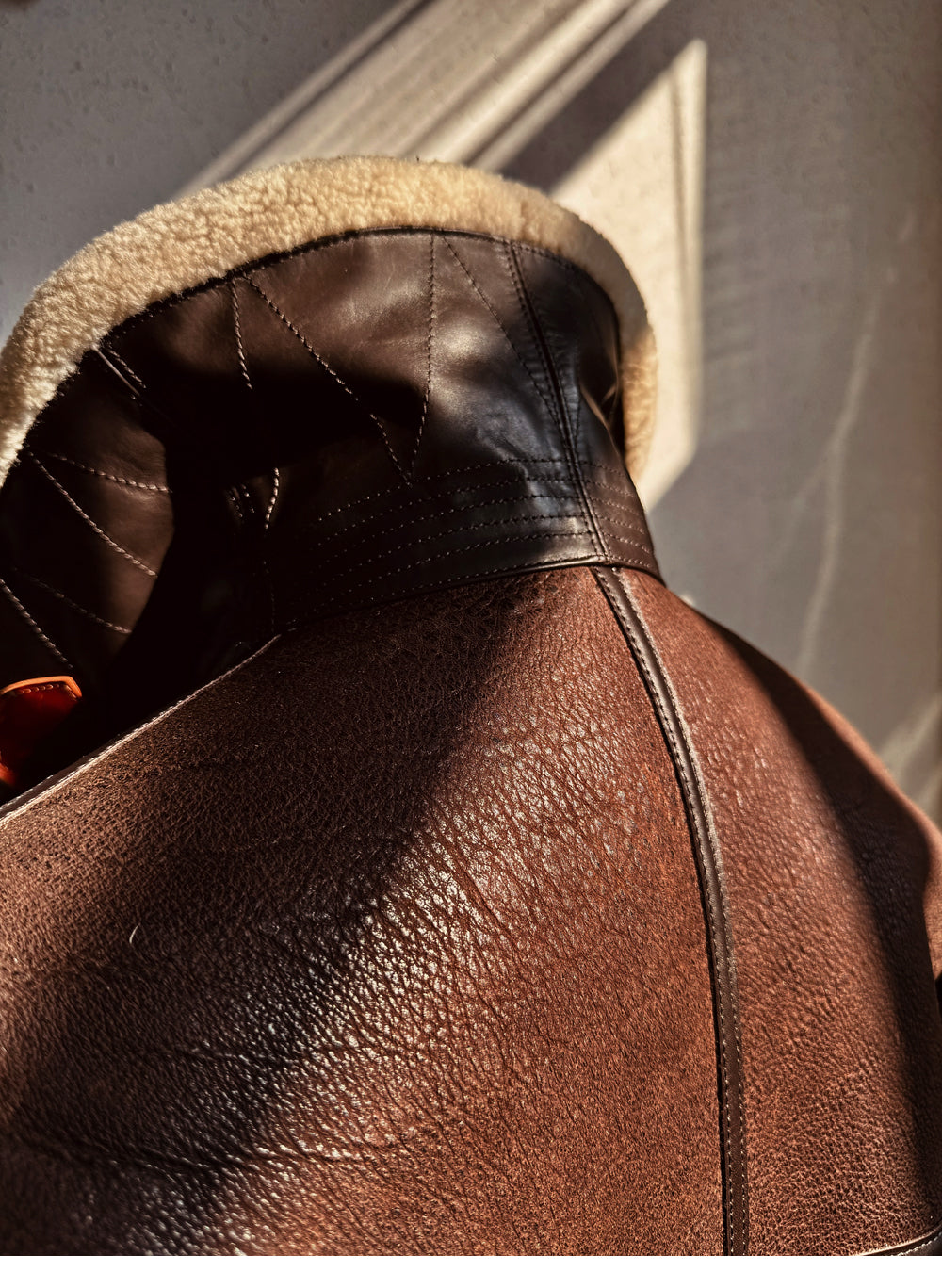 ２色展開★B-6 ムートン フライトジャケット★