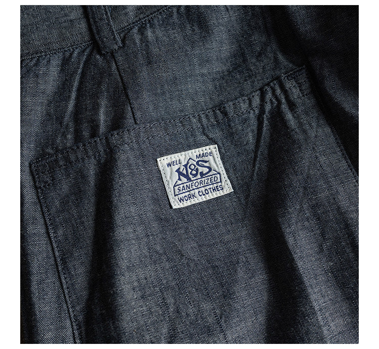 ◇ヴィンテージ復刻モデル 7OZ シャンブレー２タックパンツ◇XS～2XL