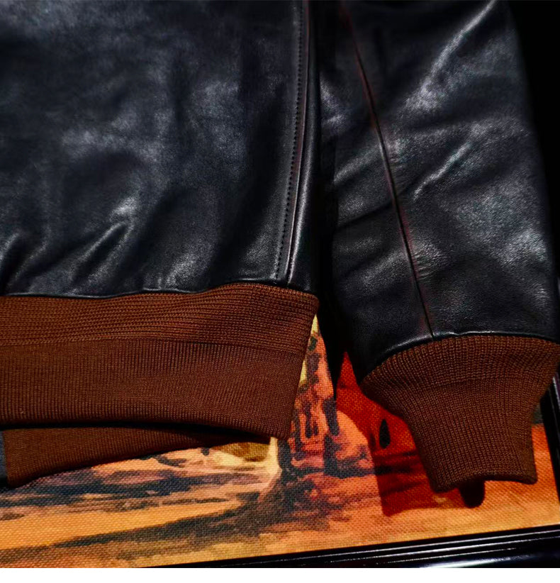 ◇ヴィンテージ加工  ホースハイドレザー A-2ジャケット◇