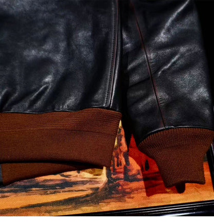 ◇ヴィンテージ加工  ホースハイドレザー A-2ジャケット◇