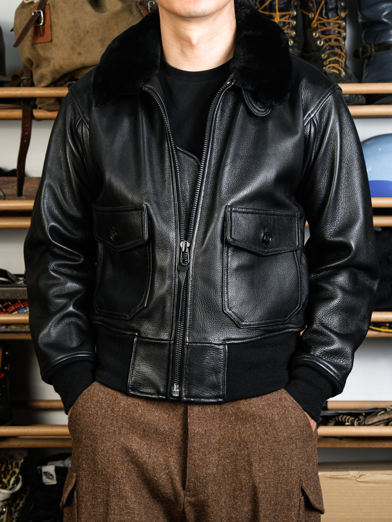 期間限定 cantate MA-1 フライトジャケット ブラック 46 期間限定 cantate MA-1 フライトジャケット ブラック 46 cantate (Men