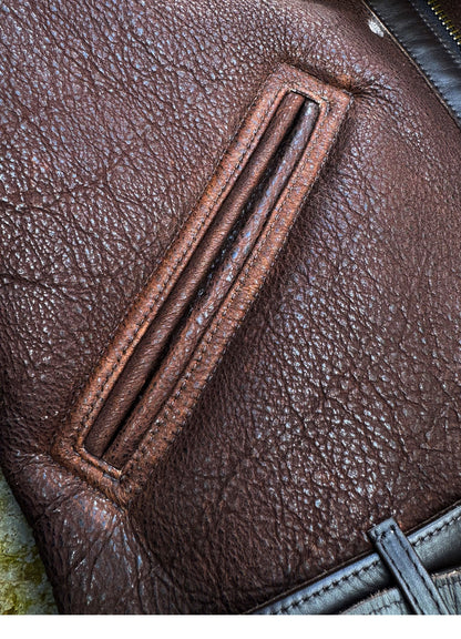 ２色展開★B-6 ムートン フライトジャケット★