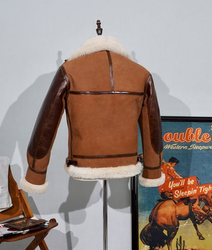 ◆オーストラリア産ムートン B-3フライトジャケット◆S～4XL