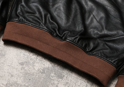 △ヴィンテージ復刻 カウレザー CWU-45/Pフライトジャケット▽S～5XL