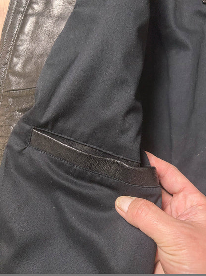SALEプライス★VINTAGE復刻デザイン 植物タンニンなめし ゴートレザー シングルライダースジャケット★M～5XL