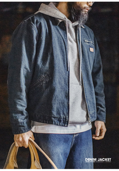 ▲ヴィンテージ J001復刻 10.5OZ デニム デトロイトジャケット▼S～3XL