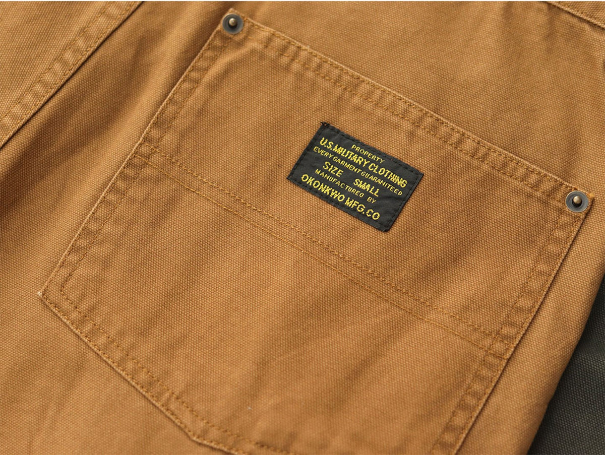 ◆ヴィンテージ復刻デザイン 12OZ LUMBERLITE きこりワークーショートパンツ◆XS～XL