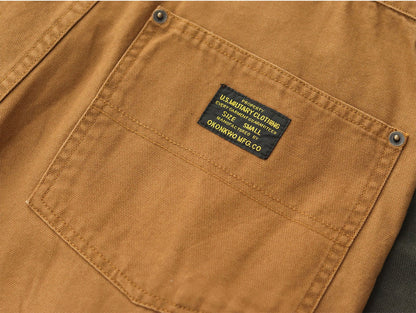 ◆ヴィンテージ復刻デザイン 12OZ LUMBERLITE きこりワークーショートパンツ◆XS～XL