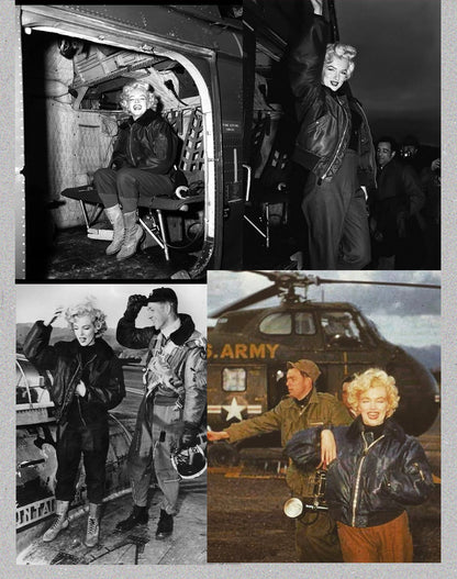 １点のみスペシャルSALE◇Lサイズ◇ゆったりシルエット◇航路地図柄の裏地◇カウレザーB-15フライトジャケット◇