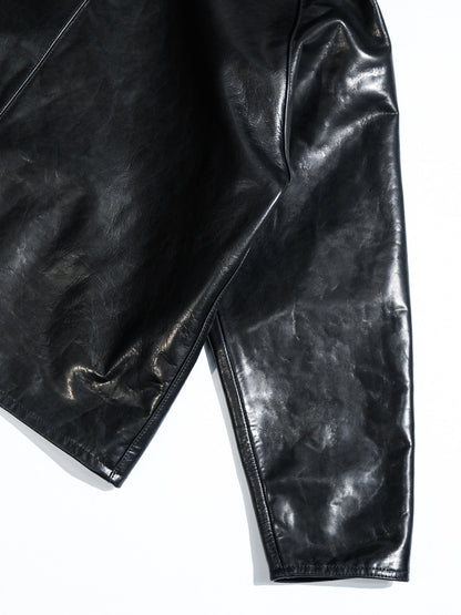 ▲細部のディテールまで完璧な拘り▲オイルワックス加工カウレザー ジャケット▼S/M/L