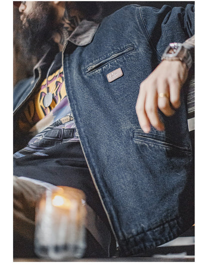▲ヴィンテージ J001復刻 10.5OZ デニム デトロイトジャケット▼S～3XL