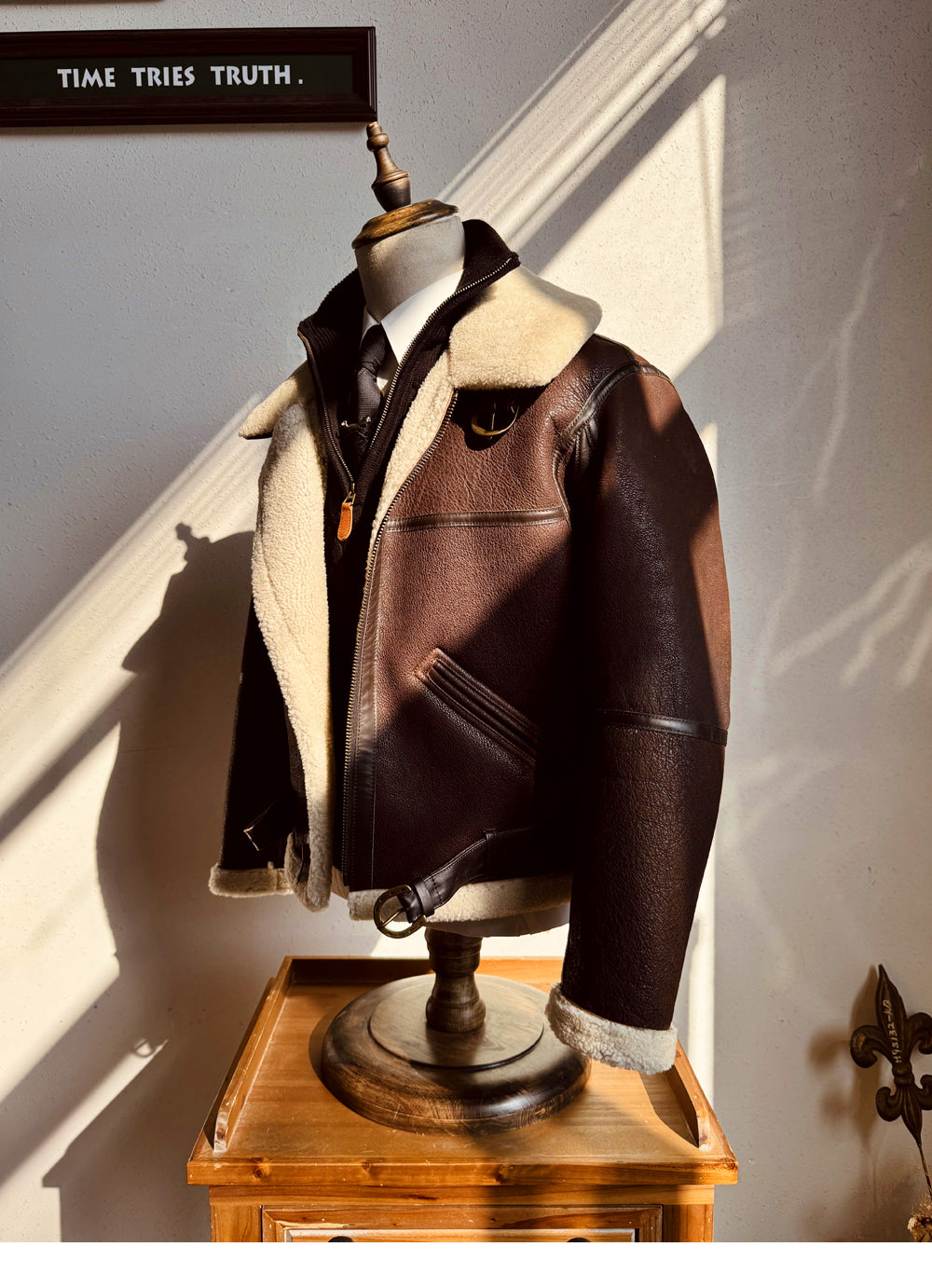 ２色展開★B-6 ムートン フライトジャケット★