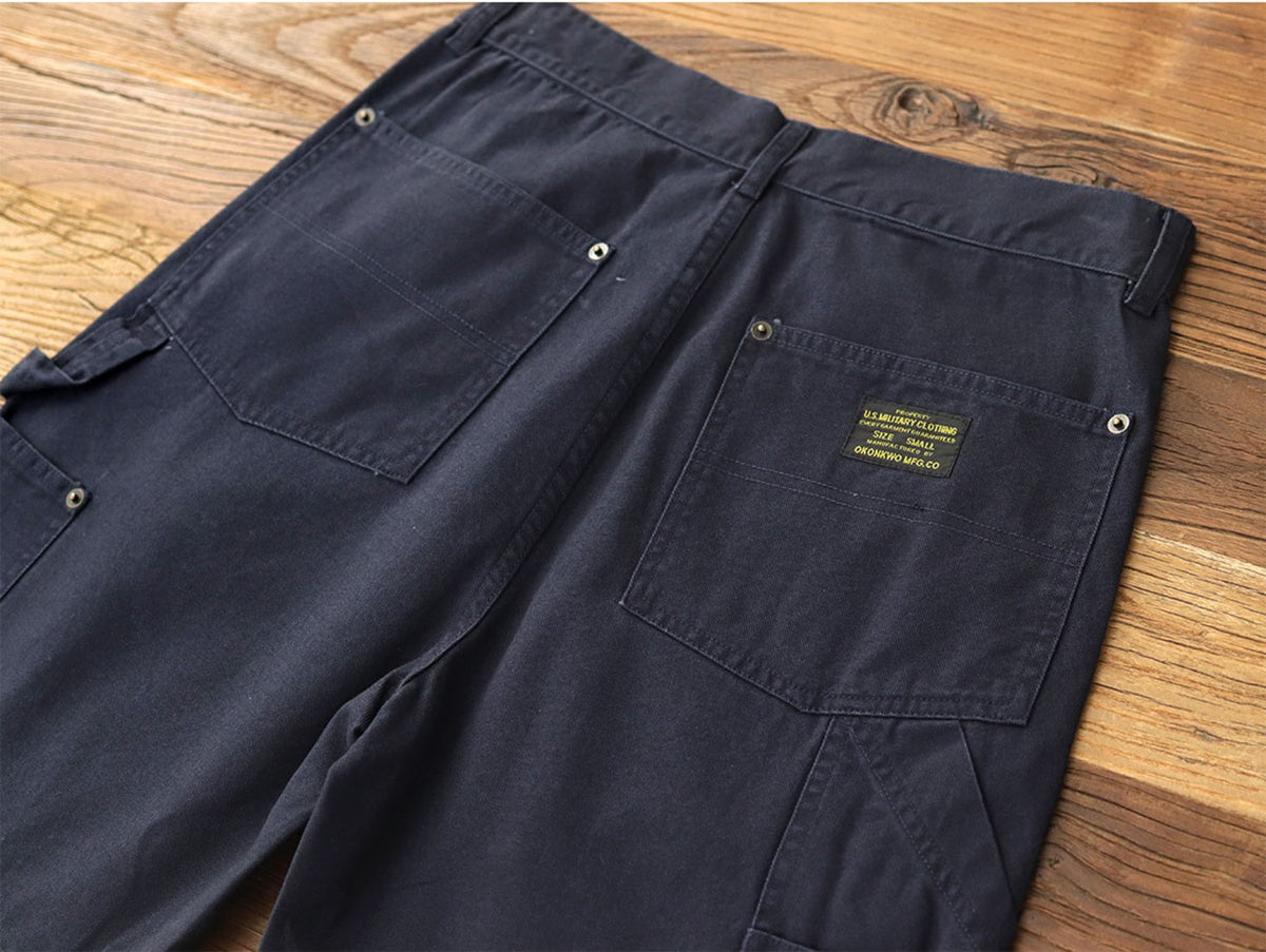 ◆ヴィンテージ復刻デザイン 12OZ LUMBERLITE きこりワークーショートパンツ◆XS～XL