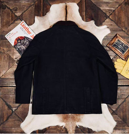 ３色展開▲細部のディテールまで完璧な拘り▲カウレザー ジャケット▼M～4XL