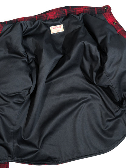 ウールリッチ生地使用△ヴィンテージ復刻  バッファローチェック ウール ウエスタンシャツ▽ S～4XL