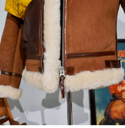 ◆オーストラリア産ムートン B-3フライトジャケット◆S～4XL