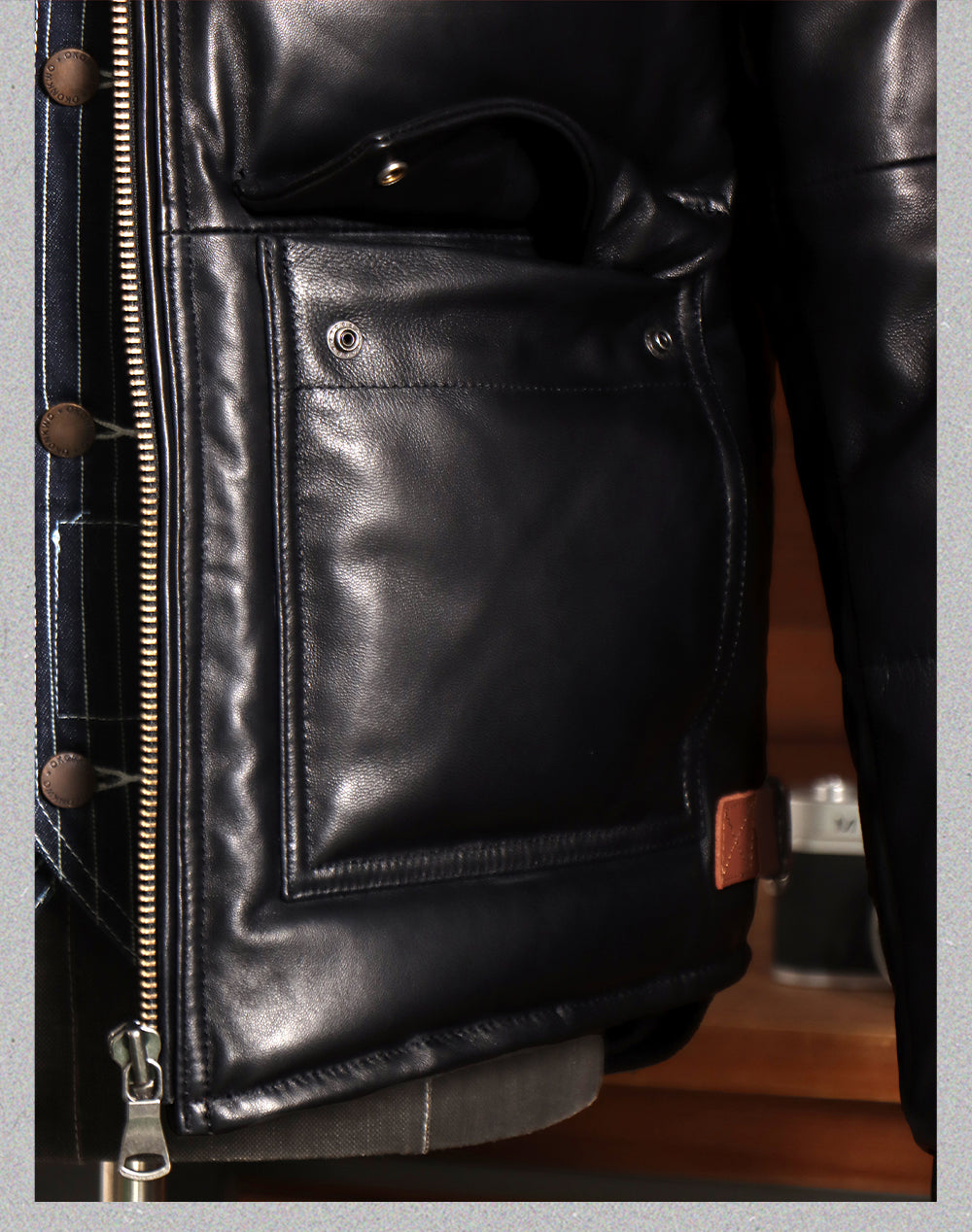 ◇シープレザーダウンジャケット◇ M～5XL