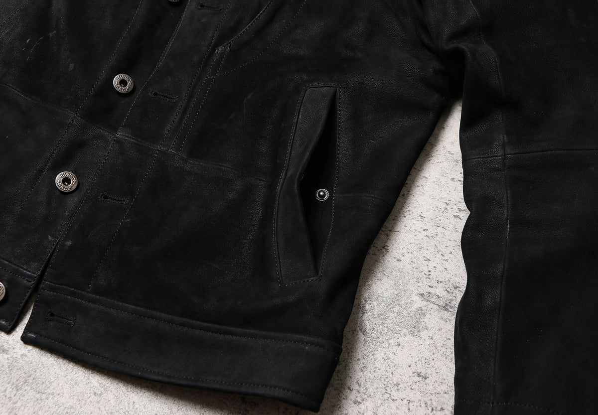 ★ヴィンテージ 復刻モデル ゴートレザートラック ジャケット★ M～4XL