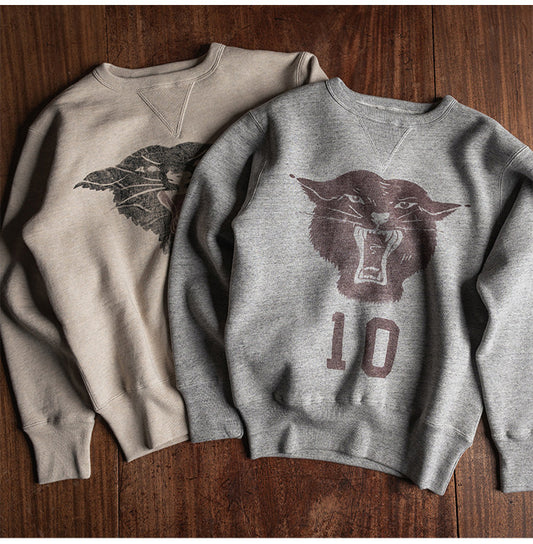 ２色展開◆CCCプリズナー ブラックパンサー染み込みプリント スウェット◆S～2XL