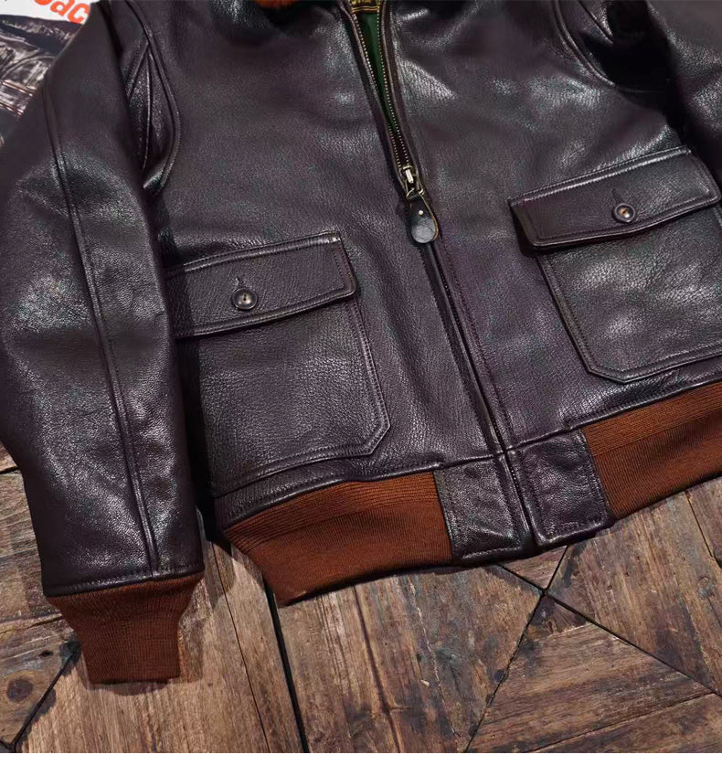 ゴートレザーG-1  フライトジャケット M～4XL
