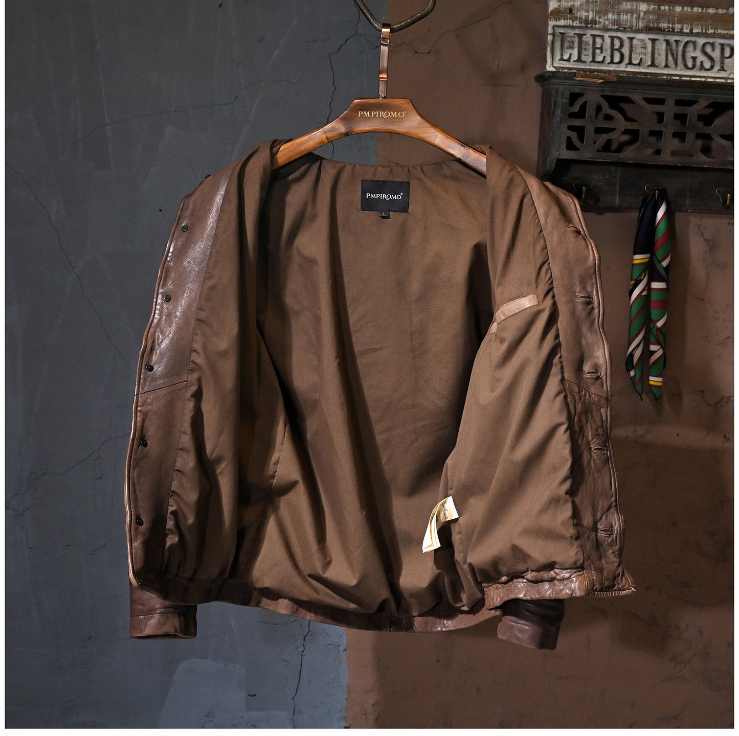 ▲絶妙な色味シープスキンレザー ジャケット▲ M～3XL