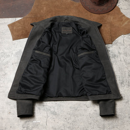1930’s ヴィンテージ復刻型 ゴートレザー  シングルライダース ジャケット M～4XL