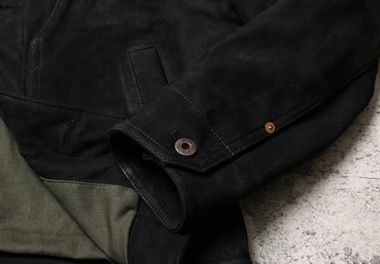 ★ヴィンテージ 復刻モデル ゴートレザートラック ジャケット★ M～4XL
