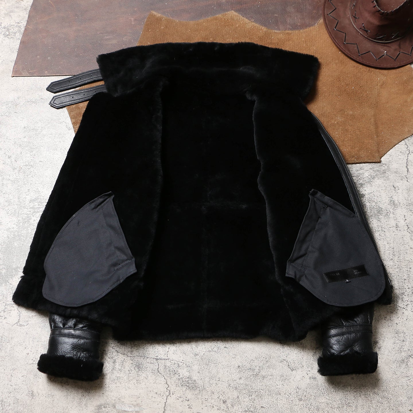 ☆オーストラリア産ムートンB-3フライトジャケット☆S～3XL