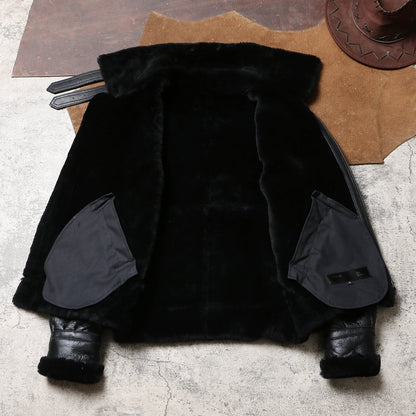 ☆オーストラリア産ムートンB-3フライトジャケット☆S～3XL