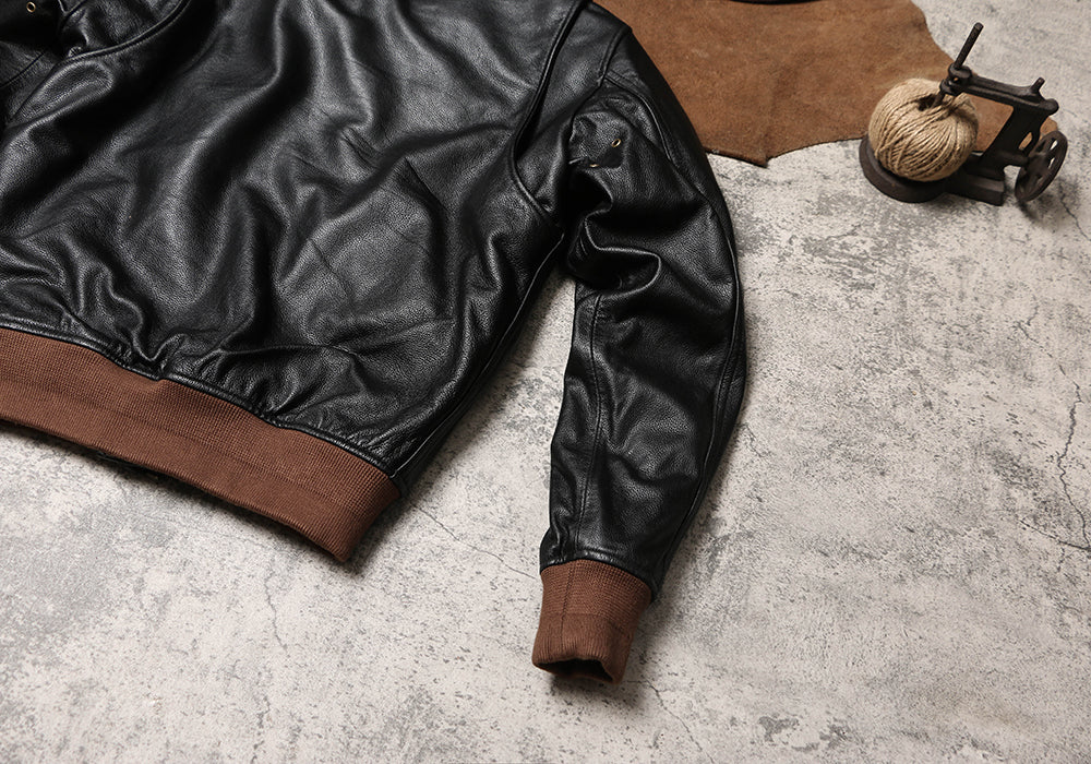 △ヴィンテージ復刻 カウレザー CWU-45/Pフライトジャケット▽S～5XL