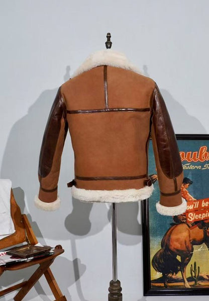 ◆オーストラリア産ムートン B-3フライトジャケット◆S～4XL