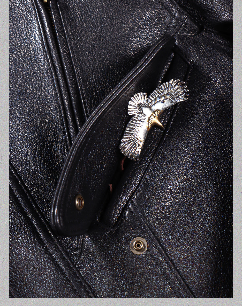 2色展開△水染ゴートレザー  ブルゾン▽ S～5XL