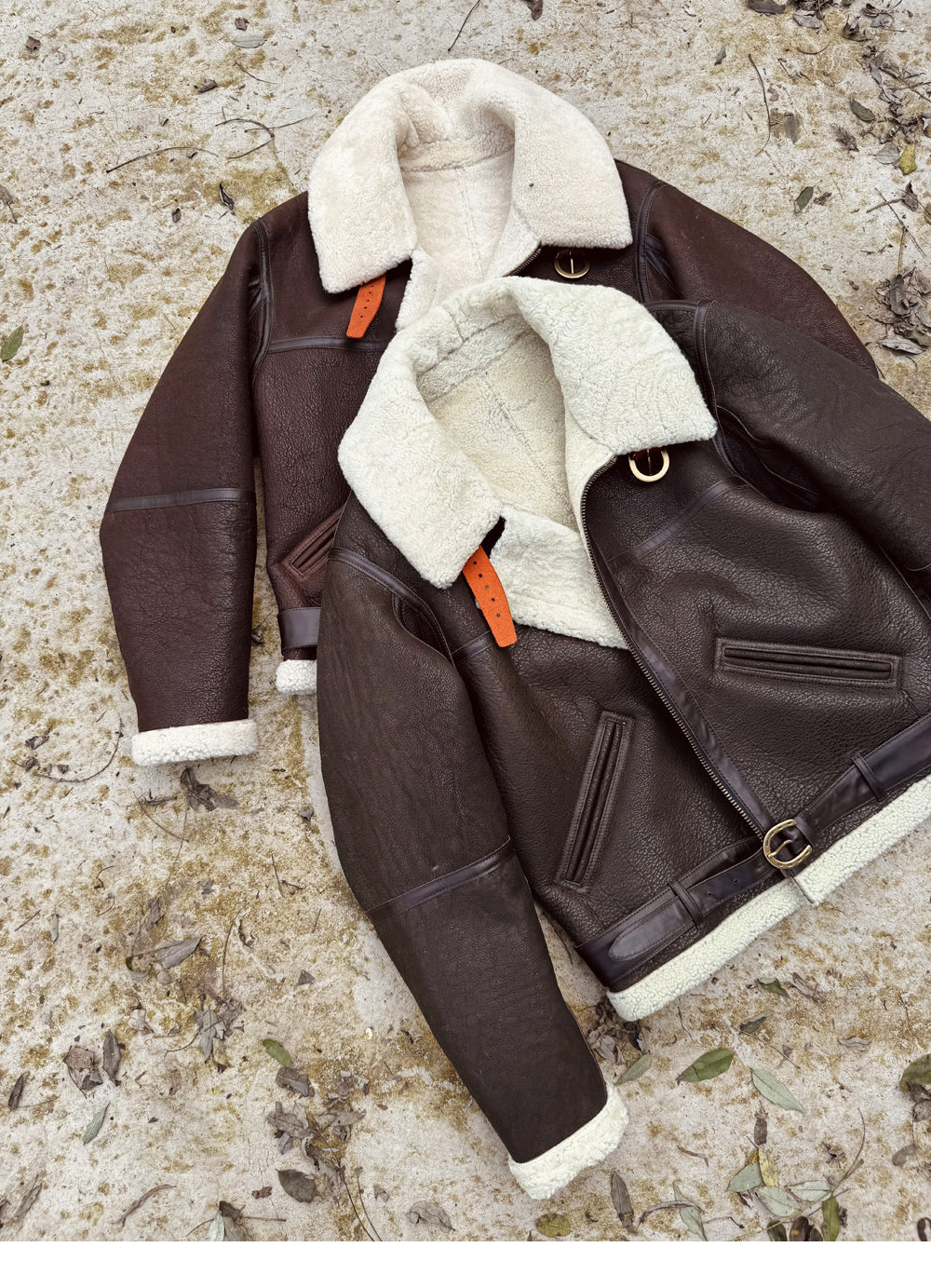 ２色展開★B-6 ムートン フライトジャケット★