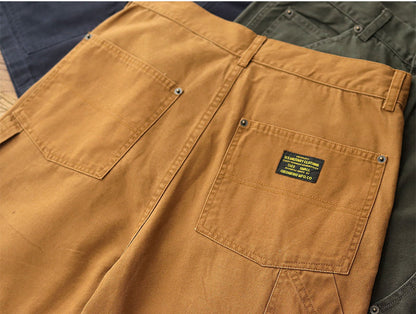 ◆ヴィンテージ復刻デザイン 12OZ LUMBERLITE きこりワークーショートパンツ◆XS～XL