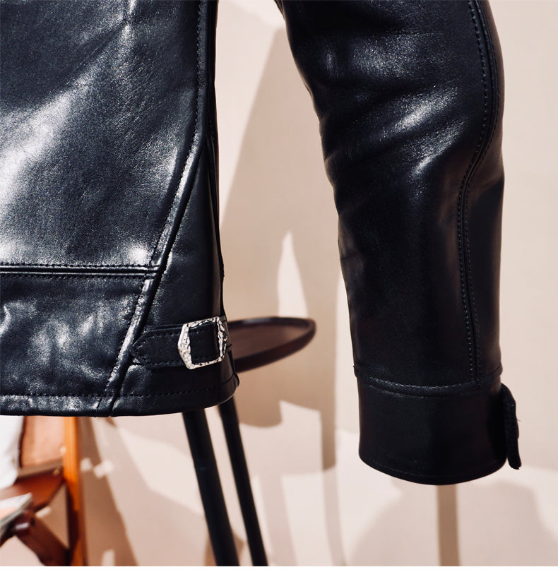 1.5mm厚★ホースハイド 植物タンニン鞣し スポーツジャケット★