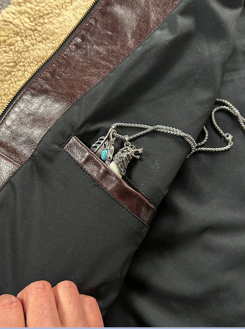 30’s ヴィンテージ復刻 オイルゴートレザージャケット M～4XL
